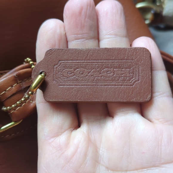 Coach Tan Leather Satchel - Picture 3 of 9